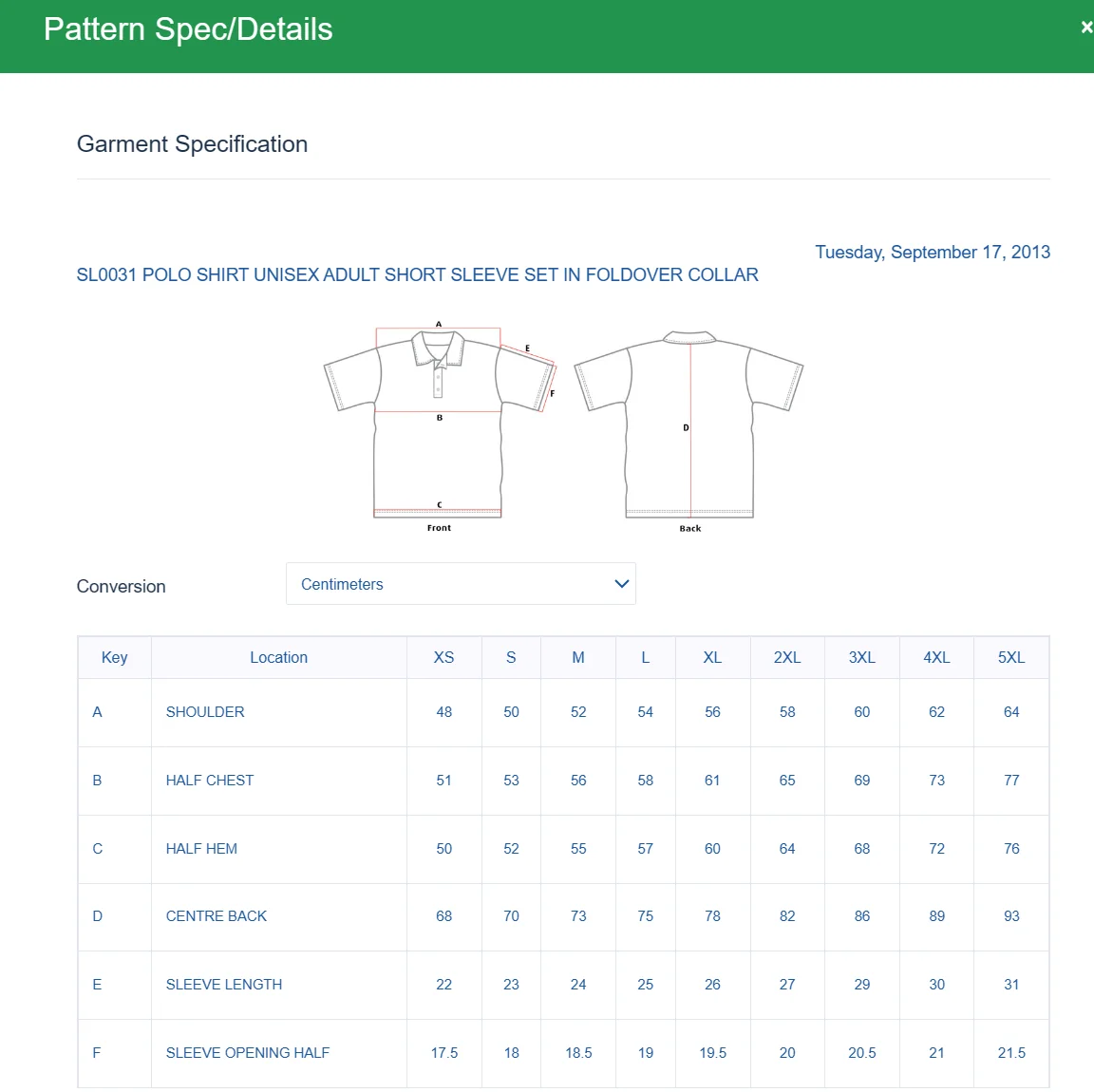 SL0031 Unisex Polo